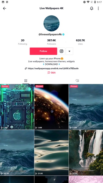 TickTock Video Wallpaper by TikTok for Android - Download the APK from  Uptodown
