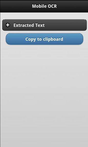 Mobile OCR - Preview 1