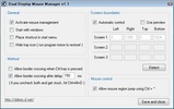Dual Display Mouse Manager screenshot 2