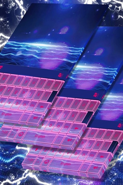 Keyboard Fancy Pink - Preview 4