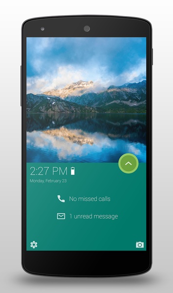 MaterialLockScreen - Preview 2
