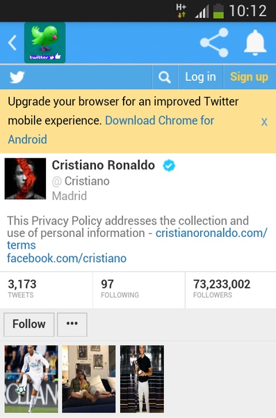 largest Twitter accounts - Preview 1