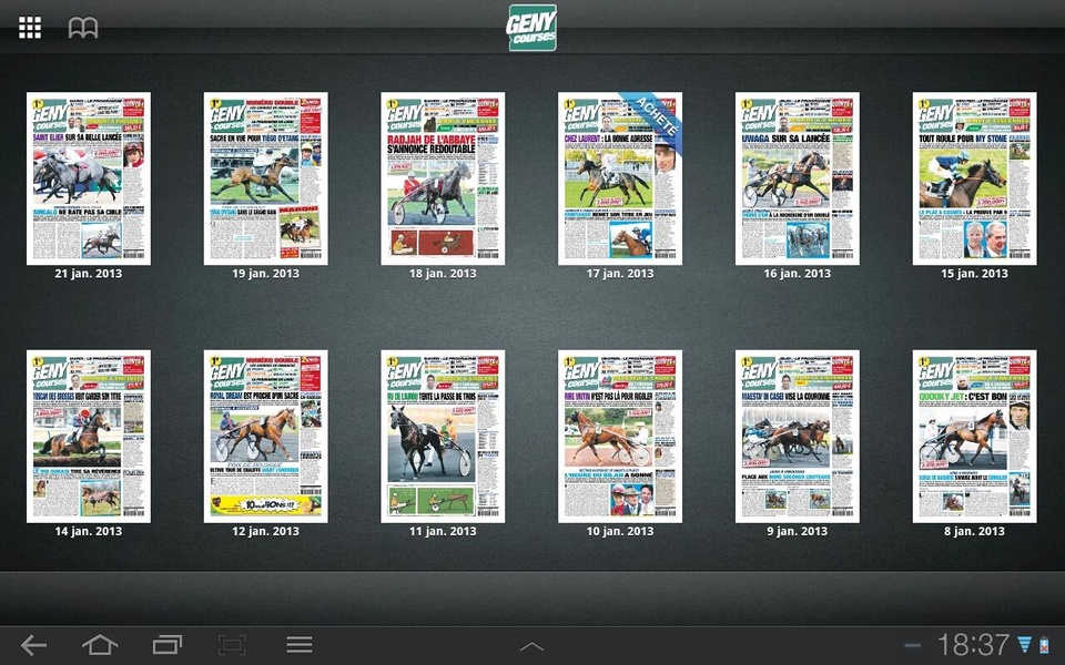 Geny Courses - Preview 4