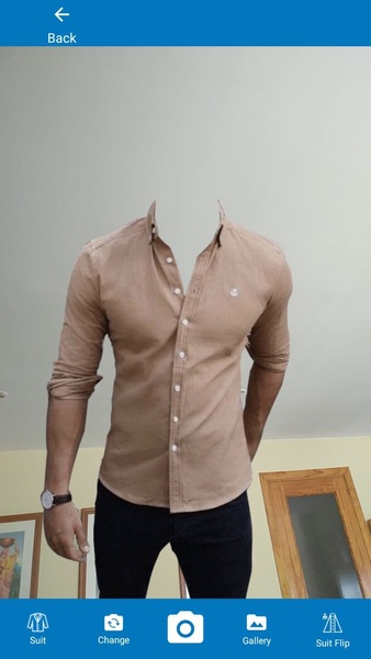 Man Formal Shirt Photo Suit Editor - Preview 2