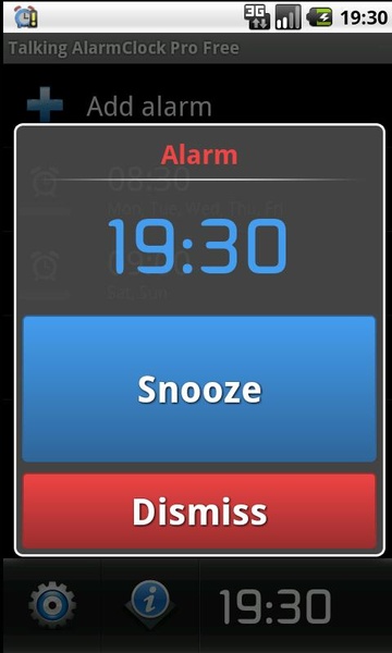 Talking Alarm Clock Pro Free - Preview 3