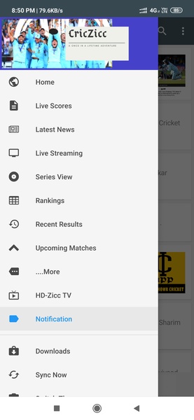 CricZicc App - Preview 2