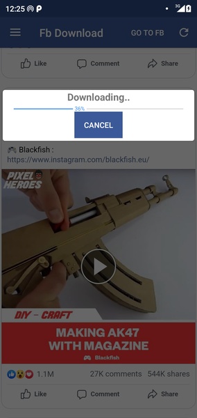 Direct Facebook Downloader - Preview 1