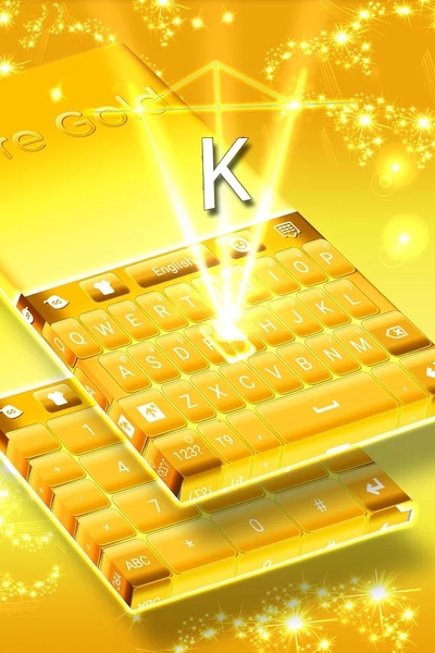 Pure Gold Keyboard - Preview 4