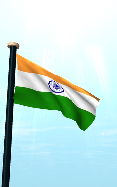 India Flag 3D Free - Preview 4