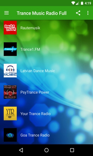 Trance Music Radio Full Free - Preview 3