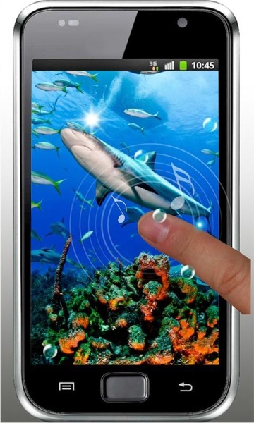 Blue Lagoon Fishes Life LWP - Preview 2