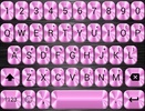 Emoji Keyboard Metallic Pink screenshot 2