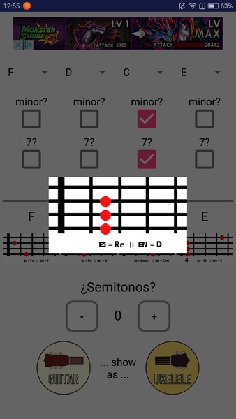 Chords Transposer Free - Preview 5