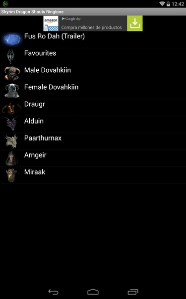 Skyrim Dragon Shouts Ringtone - Preview 4