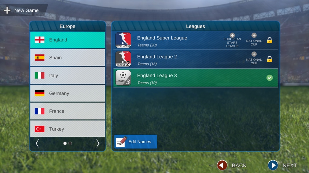 Pro League Soccer - Preview 2