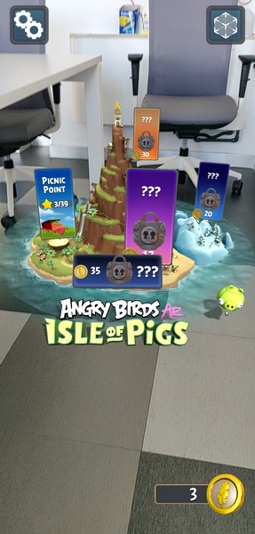Angry Birds AR: Isle of Pigs - Preview 2