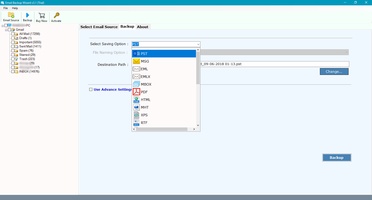 Email Backup Software screenshot 3