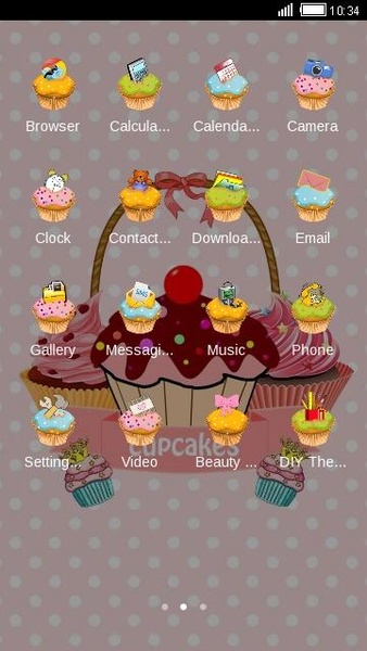 Cupcake Theme - Preview 3
