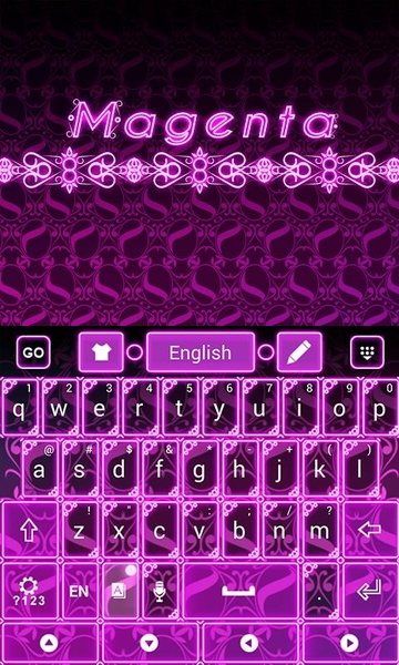 Magenta Keyboard - Preview 3