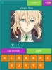 Violet Evergarden quiz screenshot 1