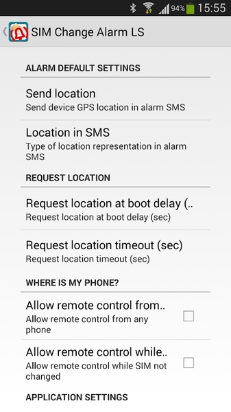 SIM Change Alarm LS - Preview 3