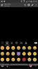Emoji Keyboard Dusk Black Blue screenshot 3