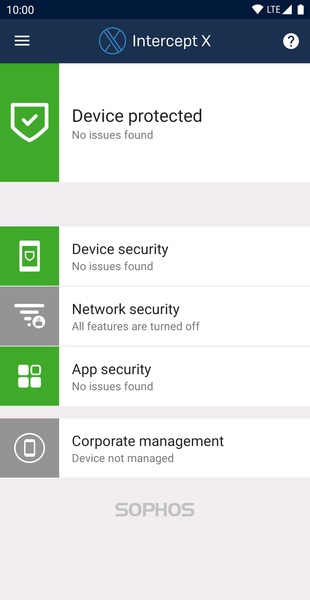Sophos Mobile Security - Preview 1