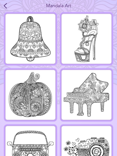 Mandala Coloring - Preview 2