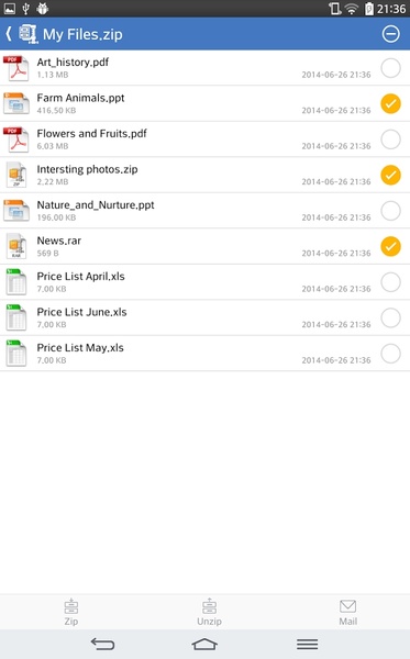 WinZip - Preview 2