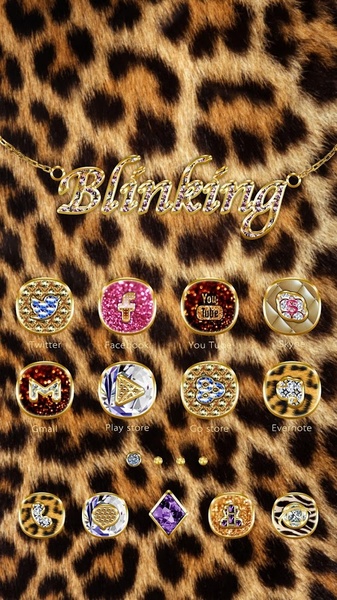 Blinking GOLauncher EX Theme - Preview 4