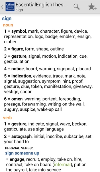Collins Essential English Thesaurus - Preview 13