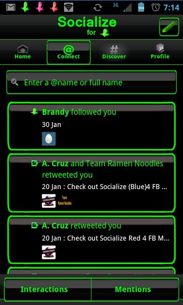Socialize for Twitter - Preview 5