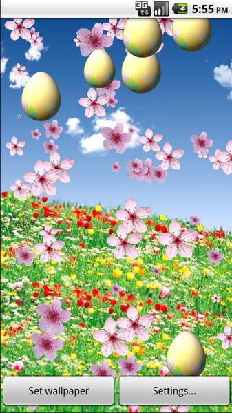Easter in bloom Lite Live Wallpaper - Preview 2