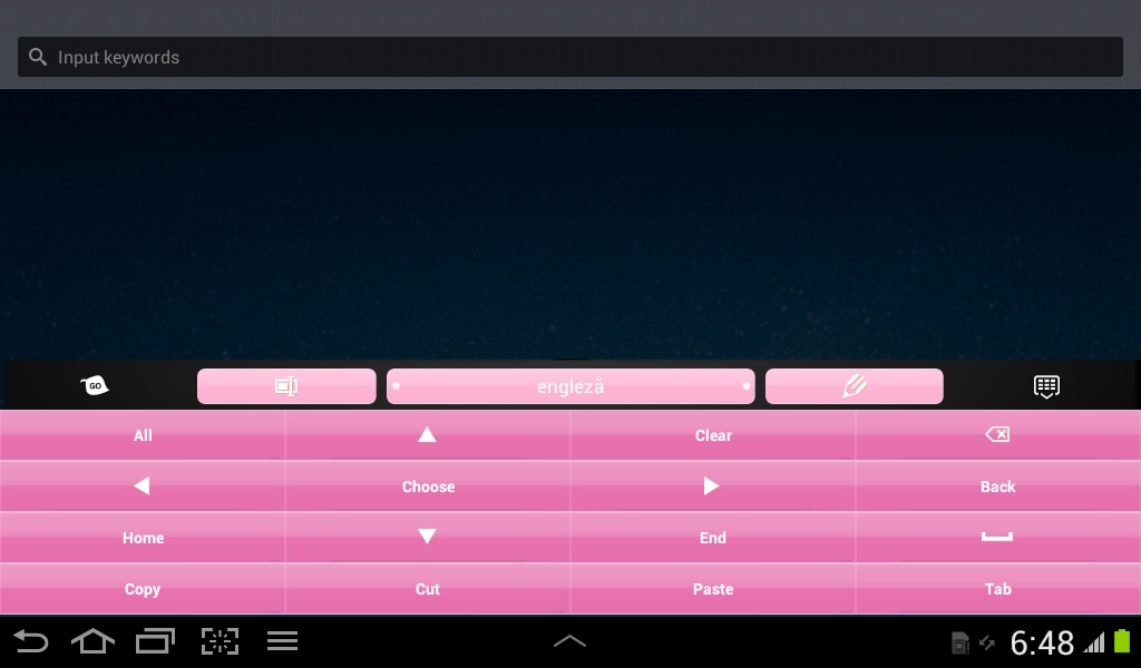 Black and Pink Keyboard Free - Preview 2
