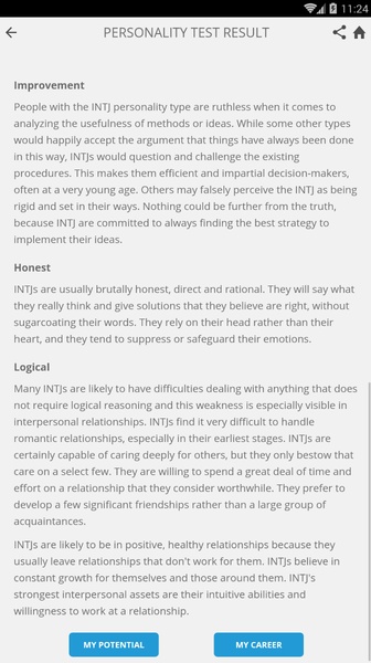 Personality Match - Preview 2