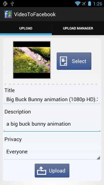 Video to Facebook - Preview 5