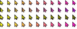 Yellow Cursor Collection screenshot 1