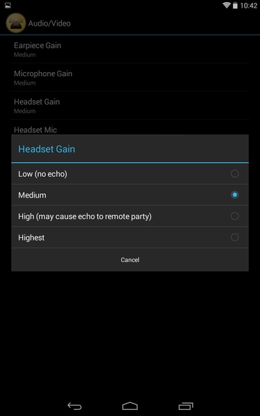Sipdroid - Preview 3