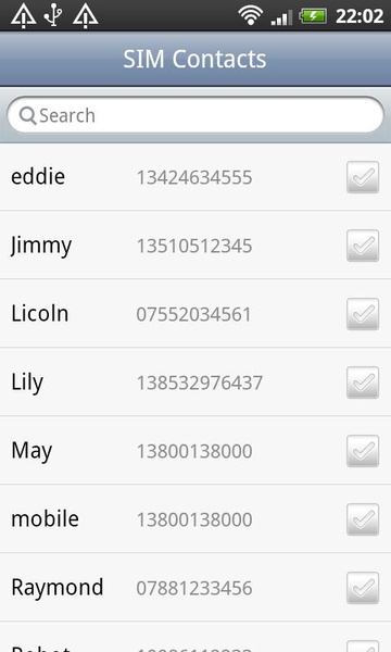 SIM Contacts - Preview 5