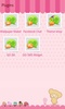 GO SMS Pro Pink Sweet theme screenshot 3
