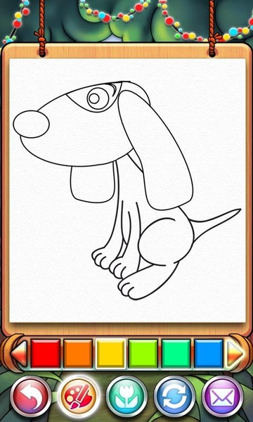 Coloring Game-Dogs - Preview 3