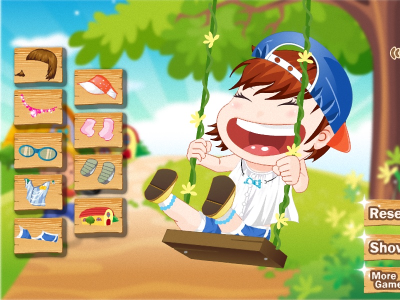 Playing On A Swing DressUp - Preview 7