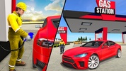 Gas Station Car Parking 3D screenshot 2