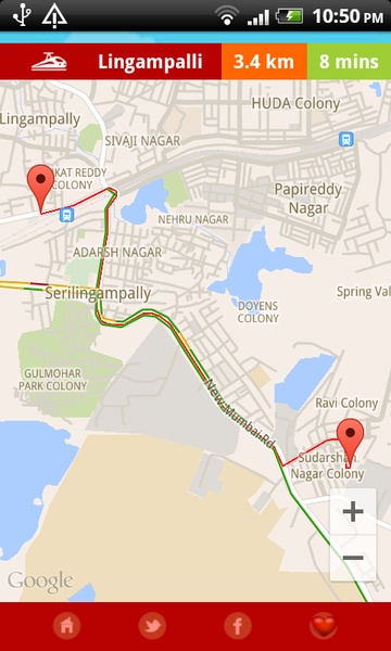 MMTS Train Timings - Preview 3