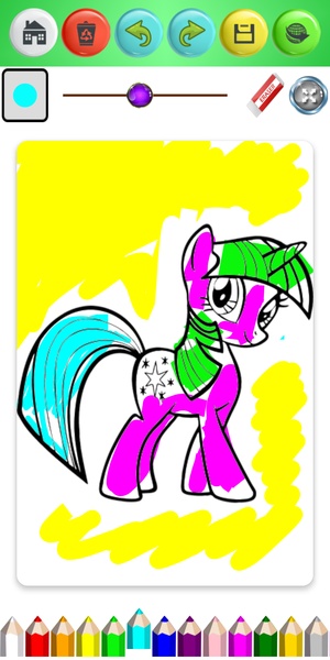 Coloring Book for Pony - Preview 5