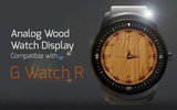 Analog Wood Watch Display screenshot 3