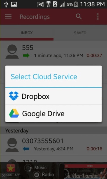 ACR Automatic Call Recorder - Preview 3