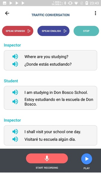 English Spanish Translator - Preview 4