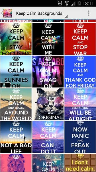 Keep Calm Backgrounds - Preview 2