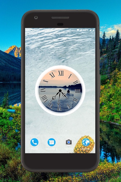 Lake Clock Live Wallpaper - Preview 4